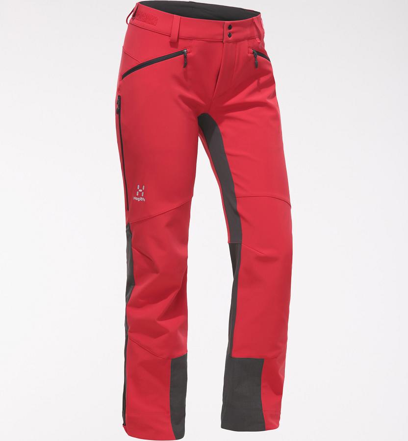 Haglöfs Womens Rando Flex Ski Pants Red New Zealand 91058ADHZ
